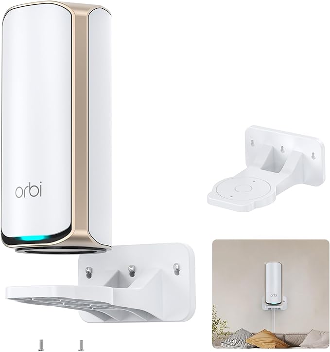 Wall Mount for Orbi WiFi 7 Router, Compatible by SURVADV