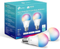 Kasa Smart Light Bulbs, Full Color Changing Dimmable Smart WiFi Bulbs Compatible by KasaSmartbyTP-Link