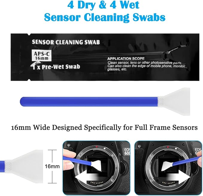 ARVOK Professional Camera Cleaning Kit, Including Air Blower/Cleaning - Image 4