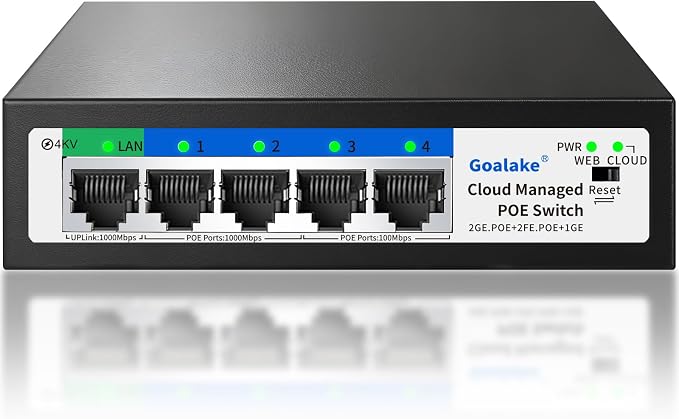 5-Port Ethernet PoE Switch by Goalake