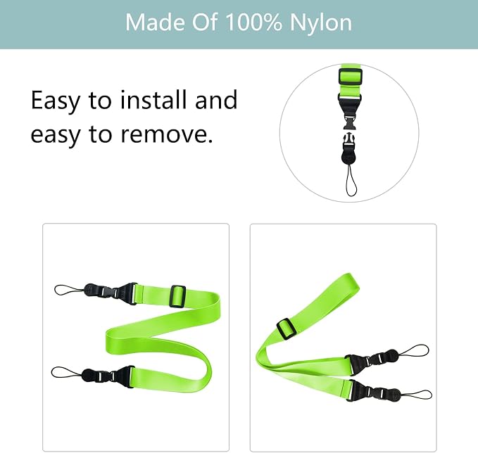 Adjustable 3 Pack iPad Strap:Comfortable Nylon Neck Strap Lanyard - Image 4