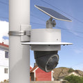 Pole Mounting Bracket & Outdoor Camera Sun Rain Shade Shield Cover Compatible by Koroao