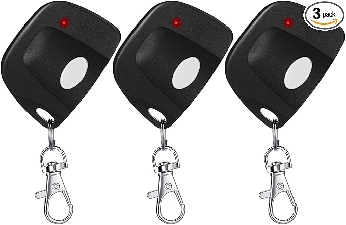 Kingdder 3 Pieces Gate Opener Remote Compatible by Kingdder