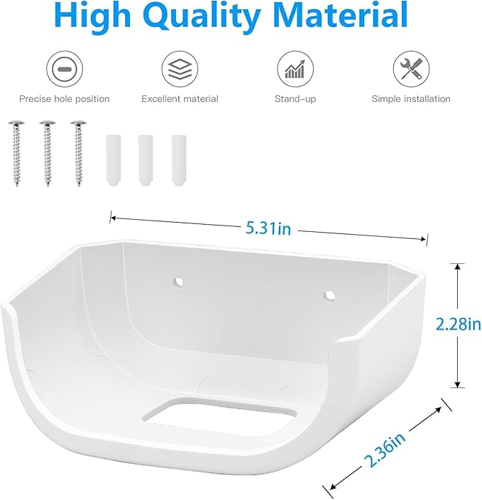 Huafly 1Pcs Screwless Wall Mount Bracket - Image 2