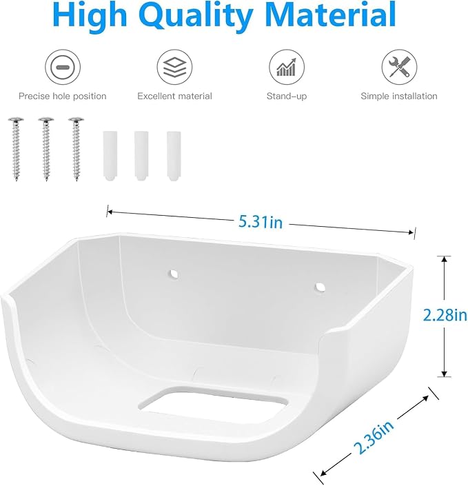 Huafly 2Pcs Screwless Wall Mount Bracket - Image 2