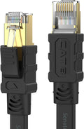 Senetem Cat 8 Ethernet Cable 20FT, High Speed 40Gbps 2000Mhz Flat Internet by Senetem