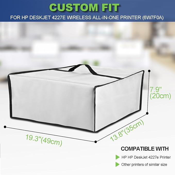 Printer Cover for HP DeskJet, Waterproof Anti-Static Dust-Proof Thick Printer - Image 2