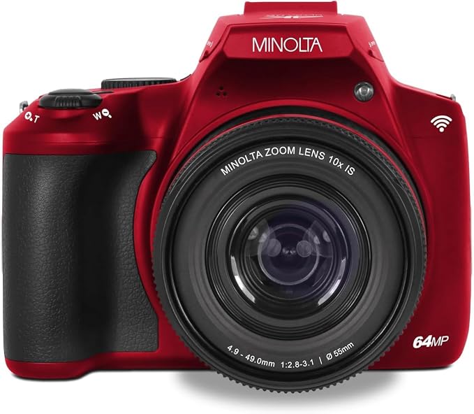 Minolta 64MP Digital Camera – 10x Optical Zoom, 4K Ultra HD Video, Macro - Image 8