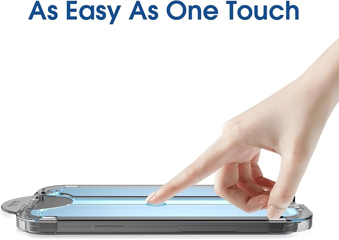 amFilm Auto-Alignment OneTouch for iPhone 16 Pro Screen Protector + Camera Lens - Image 7