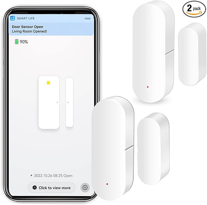 WiFi Door Window Sensor: Smart Contact Sensor by GaoducashforSmartLife
