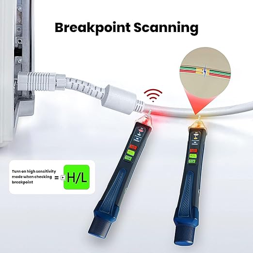 VENLAB Voltage Tester, Non Contact Voltage Detector, Circuit Tester Dual Range - Image 3