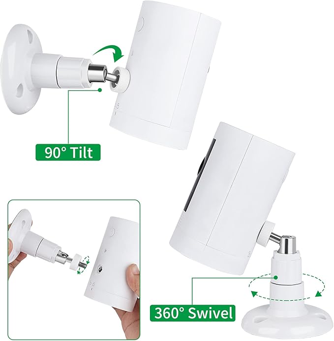 2Pack Adhesive Wall Mount for Ring Stick Up Cam & Ring Outdoor Cam Plus - Image 4