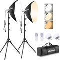 UBeesize Softbox Photography Lighting Kit, Studio Lights by UBeesize