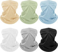 Geyoga 6 Pieces Summer UV Protection Cooling Neck Gaiter Face Clothing Neck by Geyoga