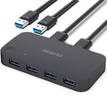 BENFEI USB 3.0 Switch, USB Switch 2 Computers Share 4 USB by BENFEI