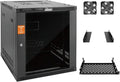 Tecmojo 12U Wall Mount Rack Cabinet, Heavy-Duty 176 Lbs High Load Capacity by Tecmojo