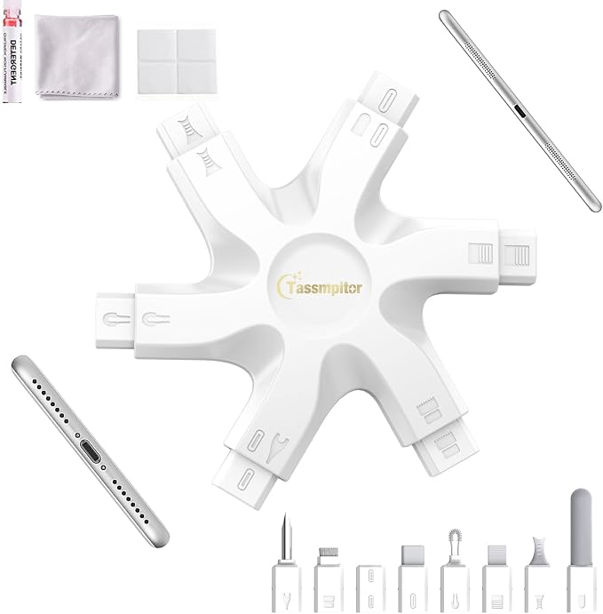 Tassmpitor for iPhone Cleaning Kit Port Cleaner, Repair and Restore Tool for by Tassmpitor