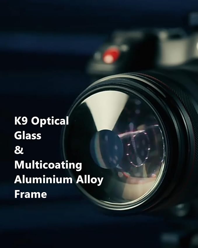 Camera Vortex Effect Filter, 82MM Prism Film Special Effects Glass Lens - Image 5