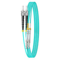 FiberPrime- OM3 LC to ST Fiber Patch Cable, Duplex Multimode, MM Fiber Optic by Unknown