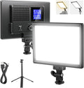 NEEWER Basics 9" LED Light Panel, 3200-5600K Edge Lit Dimmable Camera Soft Key by Neewer