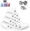 12 Rolls Kids Camera Instant Print Refill Paper Set, Phetium HD Printing by Phetium