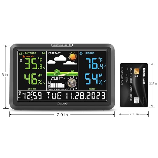 DreamSky Weather Station Indoor Outdoor Thermometer Wireless - Image 9