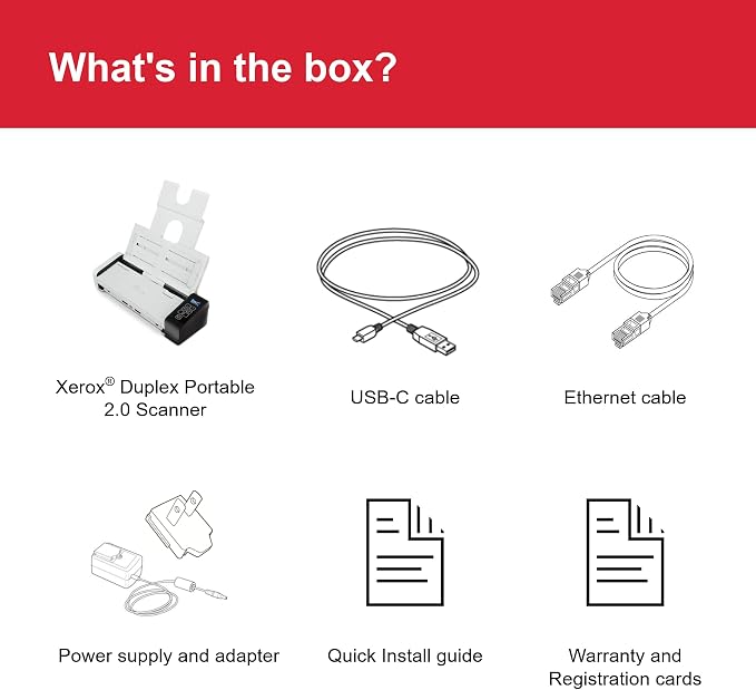 Xerox Duplex Portable 2.0 Scanner - Image 8