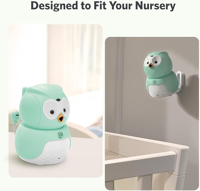 LeapFrog LeapView Twoo Video Baby Monitor, 5-Inch Screen, 360° Coverage Owl - Image 13