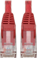 TRIPP LITE Cat6 Gigabit Ethernet Snagless Molded Patch Cable 24 AWG 550MHz by TrippLite