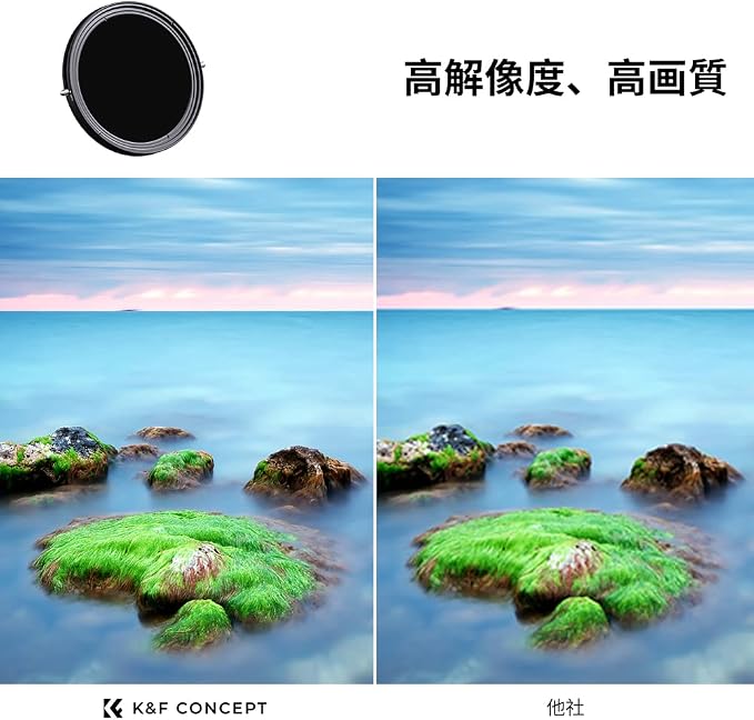 K&F CONCEPT 46mm Variable Fader ND2-ND32 ND Filter and CPL Circular Polarizing - Image 5