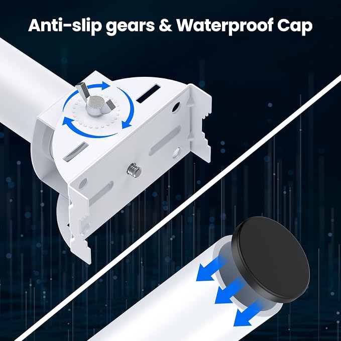Universal Wireless Bridge Bracket Mount, ULNA Pole and Wall-Mounted Mount - Image 4