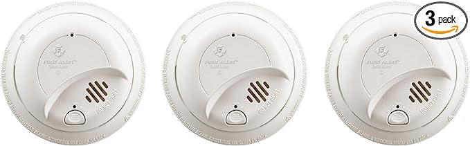 First Alert 9120B / SMI100-AC Smoke Detector, Hardwired Alarm by FirstAlert