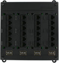 Leviton EB 24-Port Cat5E Patch Panel Twist Mount by Leviton