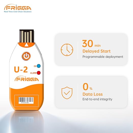 Frigga 100 Days USB Temperature Data Logger Single Use Temperature Recorder - Image 8