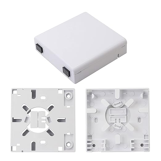 GELRHONR FTTH Fiber Panel Box Enclosure, 2 Core Fiber Optic Terminal - Image 2