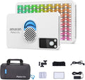 amaran Pano 60c Kit, Compact 60W RGBWW Full Color Panel Light, Support USB-C PD by amaran