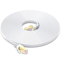 BUSOHE Cat 8 Ethernet Cable 30 FT, 40Gbps 2000Mhz High Speed Flat Cat8 Cable by BUSOHE