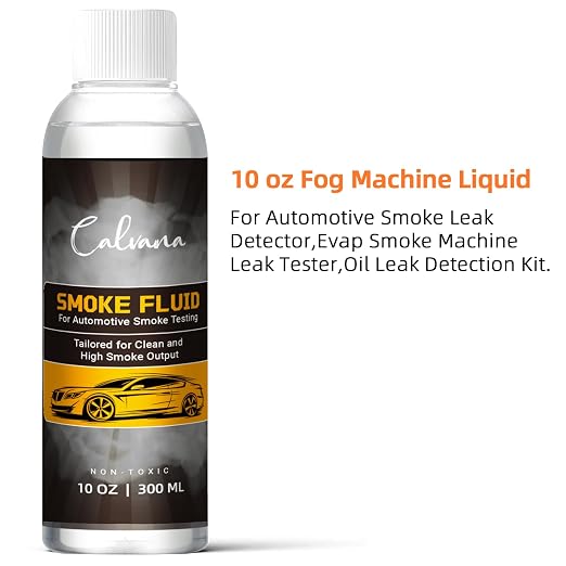 Calvana 10 fl.oz Smoke Machine Liquid, Oil Leak Detection Kit, - Image 2