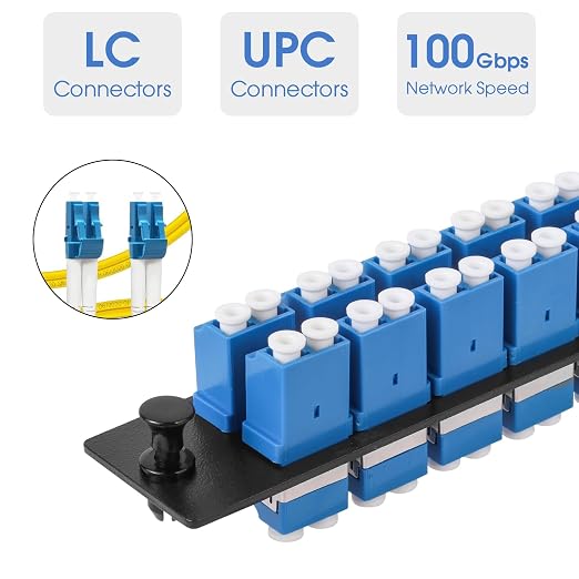 12 Duplex LC/UPC Fiber Patch Panel - Image 2