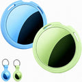 2 Pack Tracker Tags Pair with Apple Find My Bluetooth Air Smart Tags Key Finder by CYBERDOT