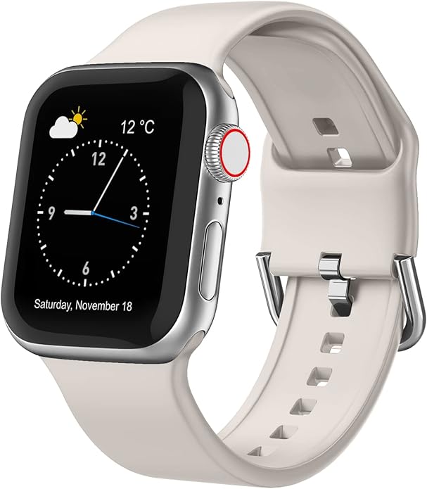 Sport Band Compatible with Apple Watch Bands 49mm 46mm 45mm 44mm 42mm 41mm 40mm by Recoppa