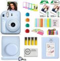 FUJIFILM INSTAX Mini 12 Instant Film Camera | Pastel Blue Bundled by FUJIFILM