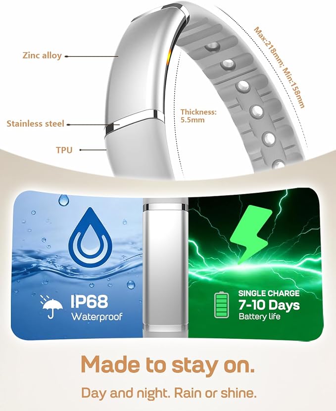 FITVII Screenless Fitness Tracker - Image 6