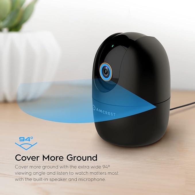 Amcrest 4MP WiFi Camera Indoor, Dog Camera, Sound & Baby Monitor, Human & Pet - Image 6
