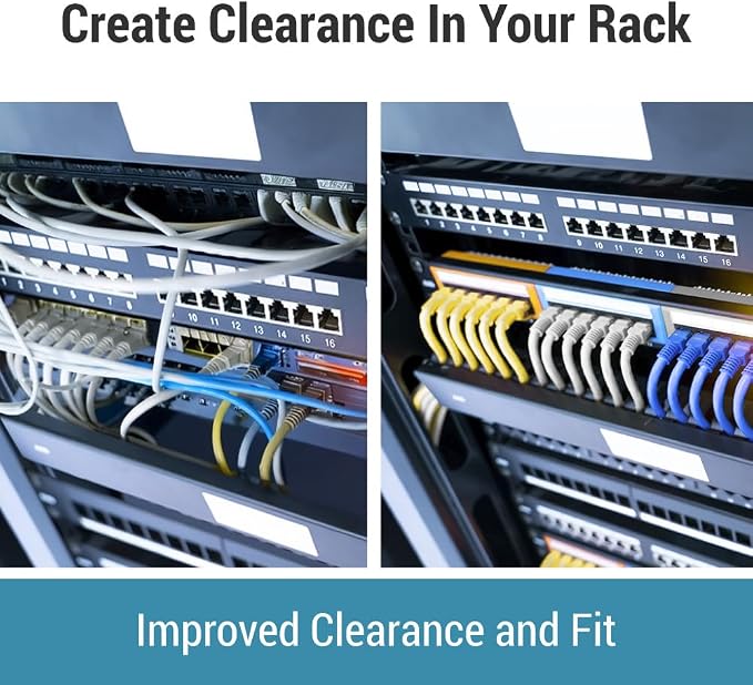 CablesAndKits - 1RU Recessed Rack Adapter - 3" Extension/Recess from Face of - Image 3