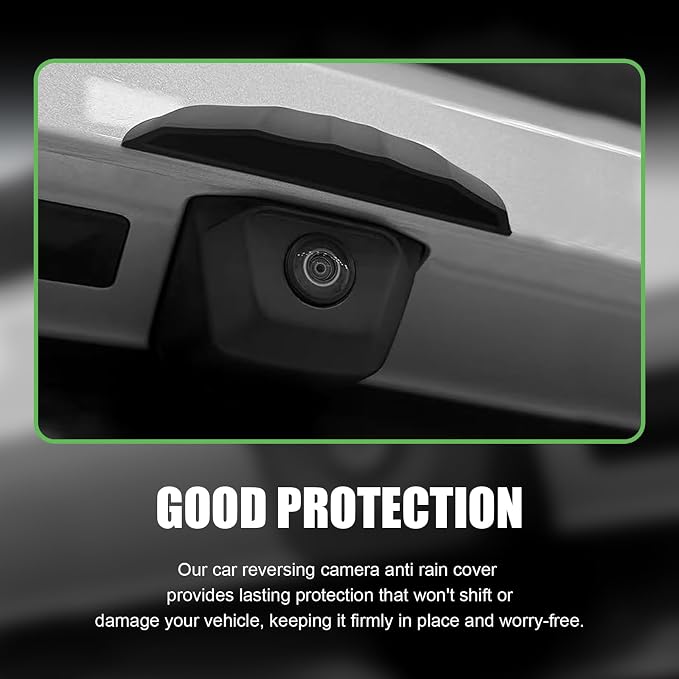 Car Rear View Camera Anti-Rain Cover, Silicone Reversing Camera Protective Cover - Image 7