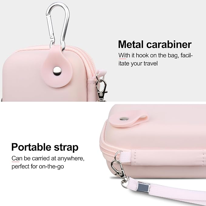 Lacdo Camera Carrying Case for Canon PowerShot ELPH 360/200/185/180/190/350 - Image 6