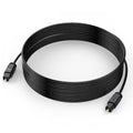 Optical Audio Cable 20 feet, Digital Audio Optical Cable Ultra-Thin Cord by DteeDckDirect