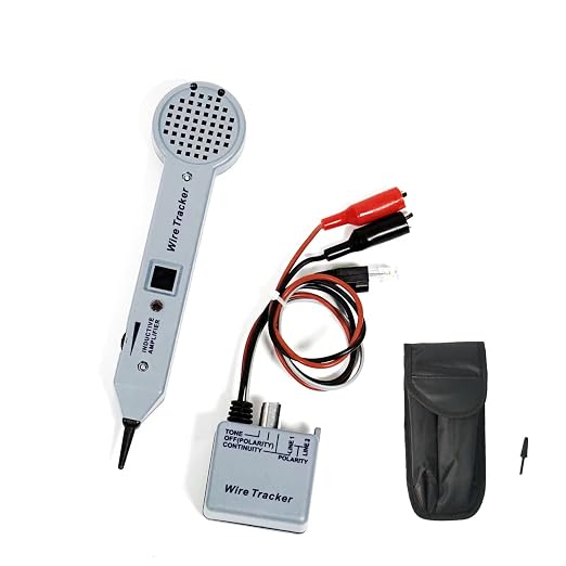 Tone Generator Kit, Wire Tracer Circuit Tester, 200EP High Accuracy Cable Toner by Rowzzi