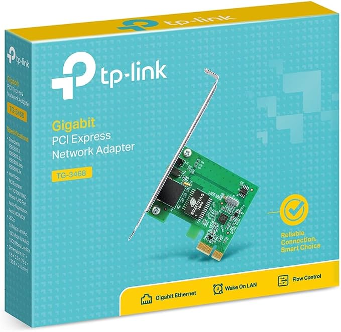 TP-Link 10/100/1000Mbps Gigabit Ethernet PCI Express Network Card, PCIE Network - Image 2